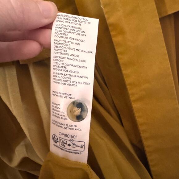 Anthropologie Pleated Sleeveless Midi Dress in "Cedar" Brown Size 2X - Picture 13 of 14